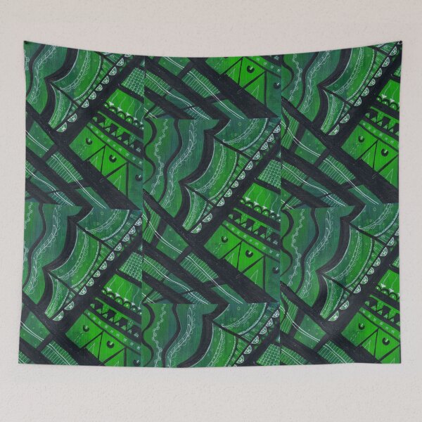 Item preview, Abstract City Bridge designed and sold by RiaanaDCircle.