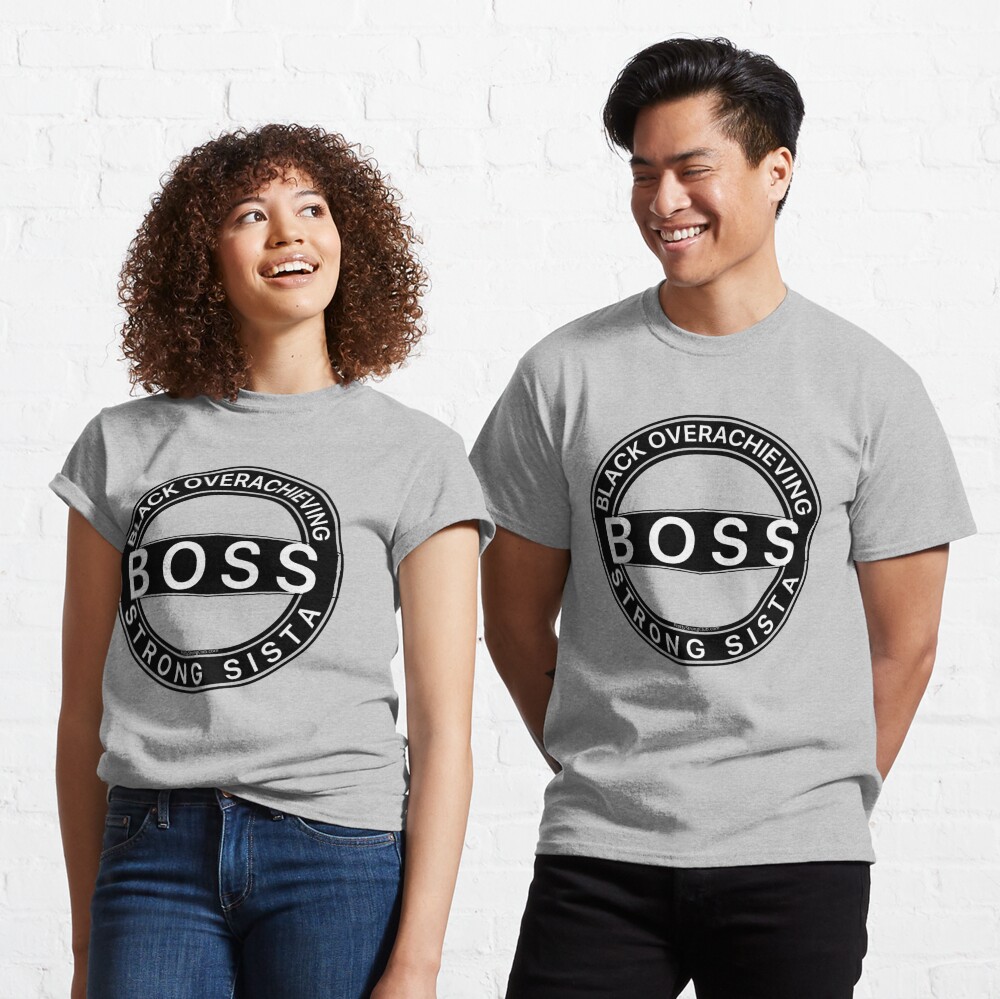 Black Overachieving Strong Sista Classic T-Shirt