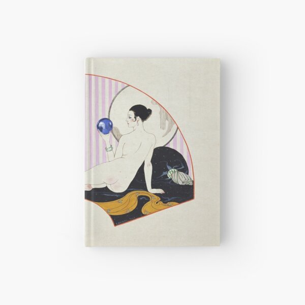 Georges Barbier - Odalisque With A Crystal Ball Hardcover Journal