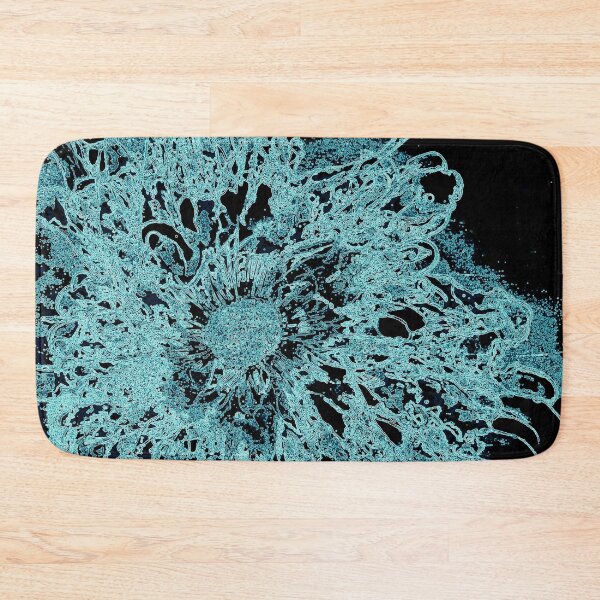 Item preview, Cosmic Flower Eruption in Light Blue designed and sold by Brenda Moszer.