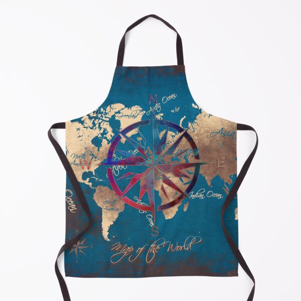 Item preview, world map wind rose 7 #worldmap #map designed and sold by JBJart.