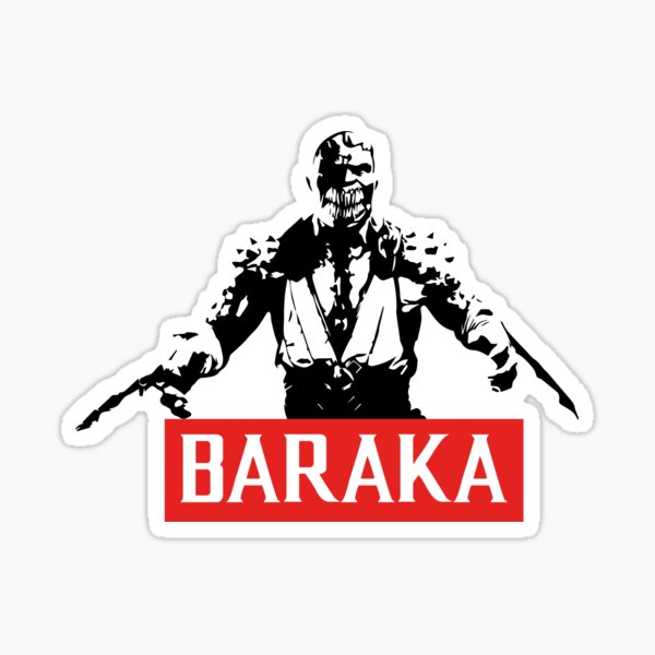 Sticker Baraka Redbubble