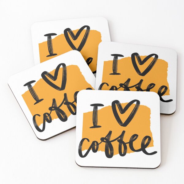 Item preview, I love coffee designed and sold by HattayaSra.