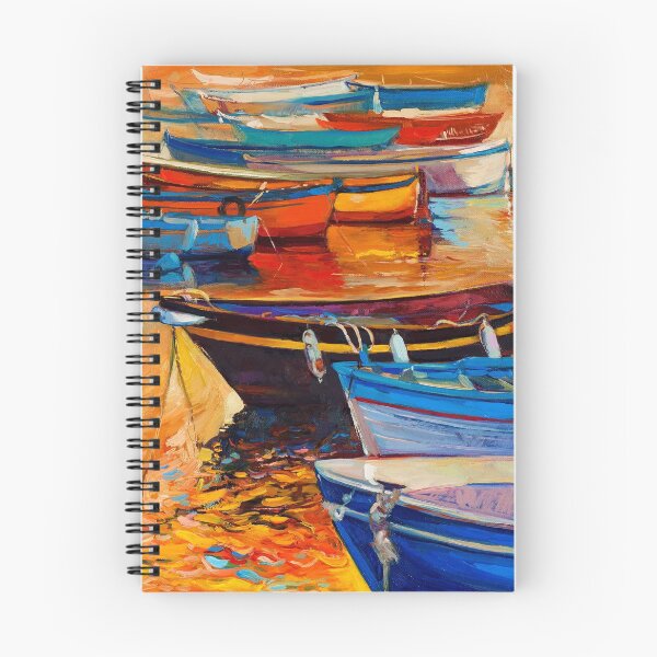 Item preview, Boats at the Dock designed and sold by Ethiyo.