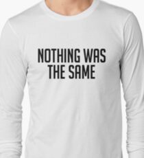 drake nothing was the same t shirt