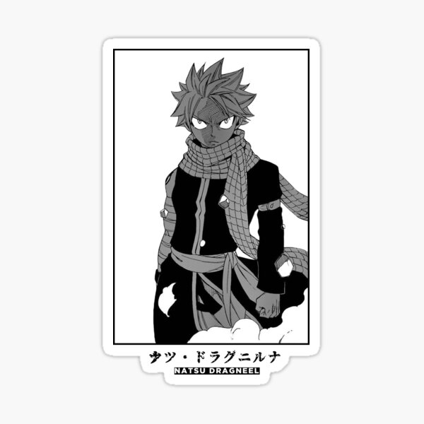 Fire Dragon King Power - Fairy Tail Sticker for Sale by KisaSunrise