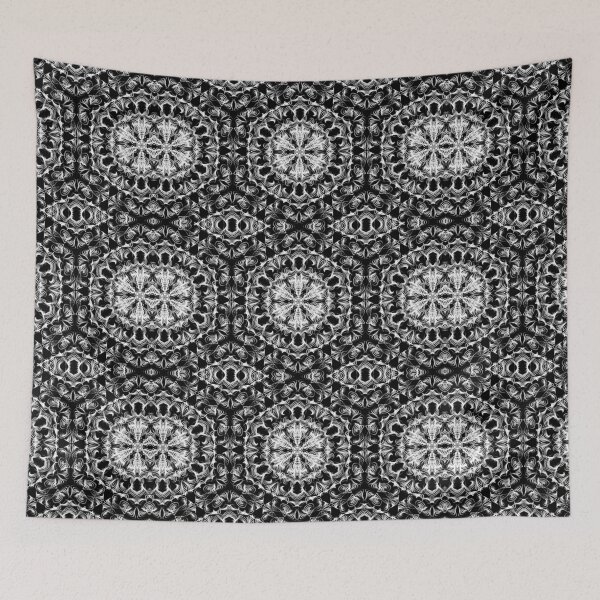 Item preview, Black and white fractal design 6 designed and sold by RubyzArt.