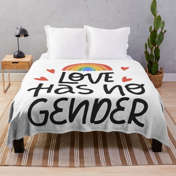Item preview, Love Have No Gender With A Rainbow designed and sold by JTS STORE.