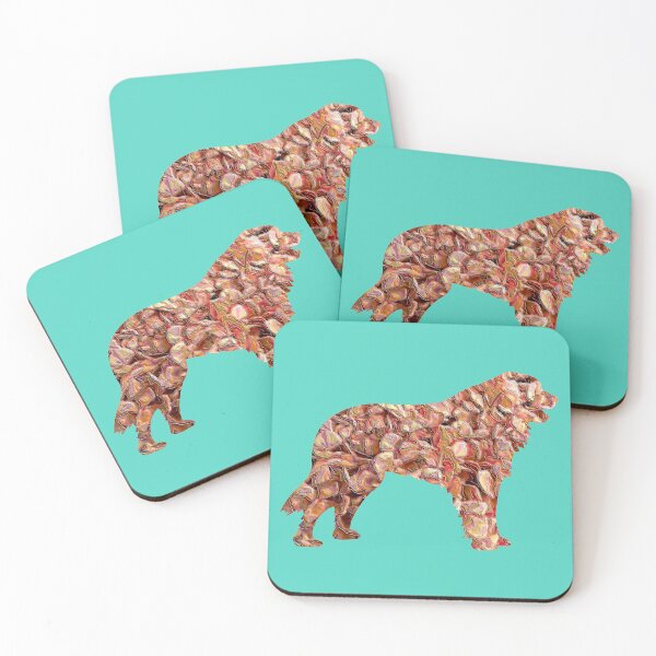 Item preview, Great Pyrenees in enameled look hydrangea  designed and sold by ThePoodleandCo.