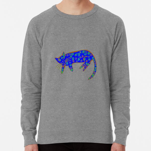 Danish pastry cat in primaries Lightweight Sweatshirt