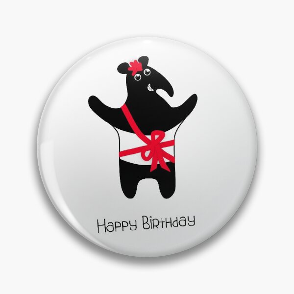Item preview, Happy birthday, from a tapir! designed and sold by Marie-Sophie Germain.
