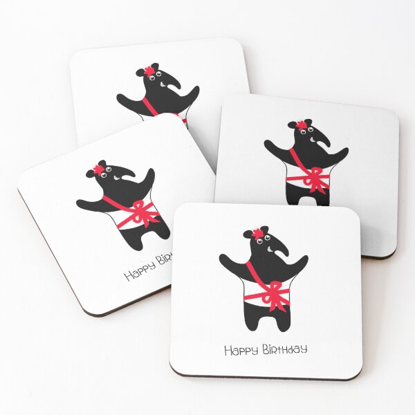 Item preview, Happy birthday, from a tapir! designed and sold by Marie-Sophie Germain.