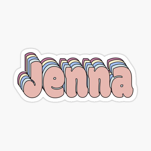 JennaBunnies Rainbow Cursive Letter U T-Shirt