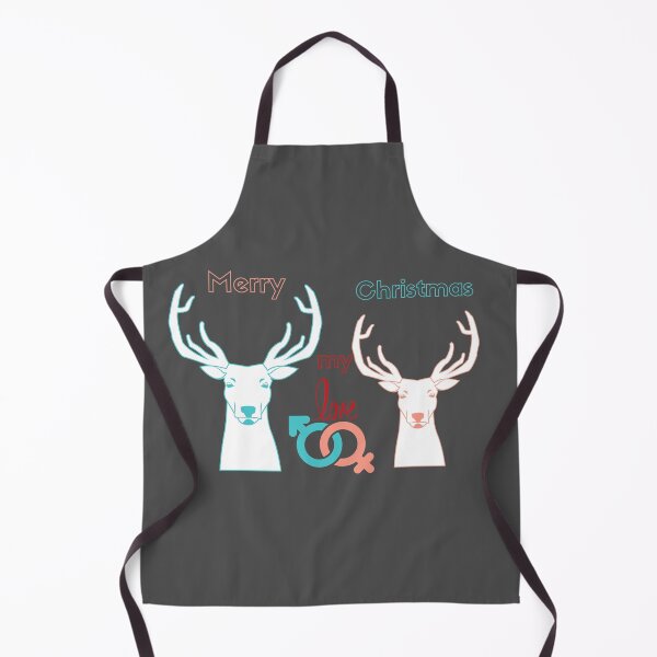 Item preview, Deers Loving couple - Merry Christmas my LOVE designed and sold by OMdesign10.