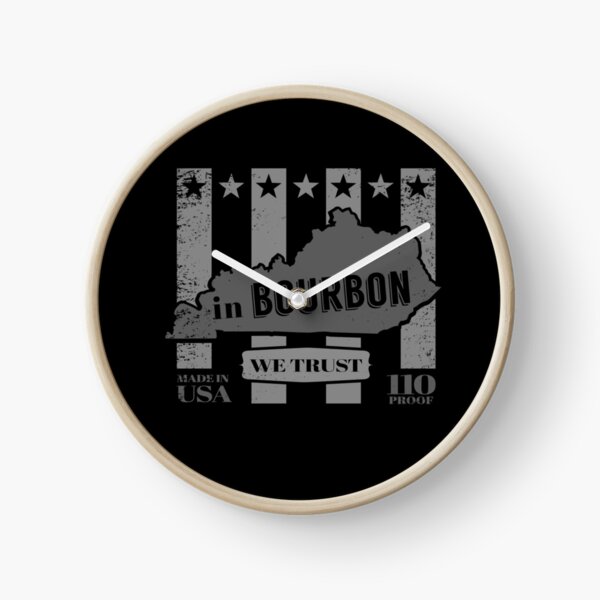 Item preview, In Bourbon We Trust - grey ink designed and sold by BourbonMania.