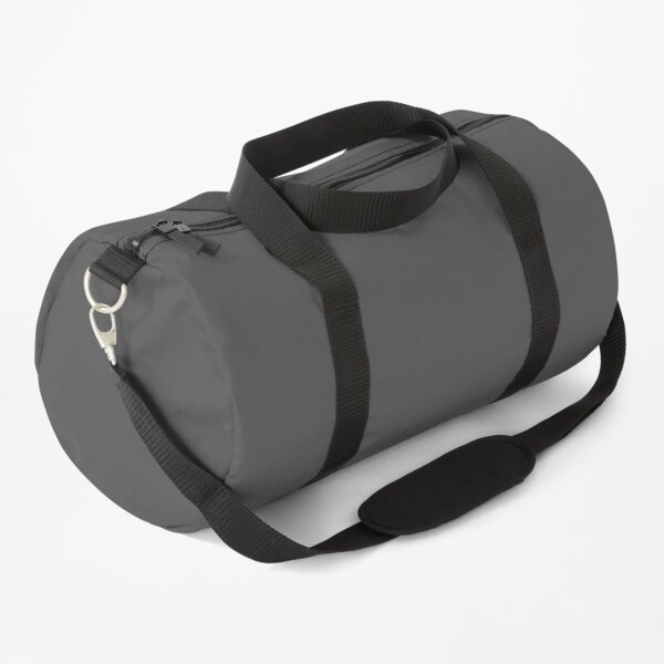 DARK GREY - COLOUR COLLECTION - BLOCK COLOUR Duffle Bag