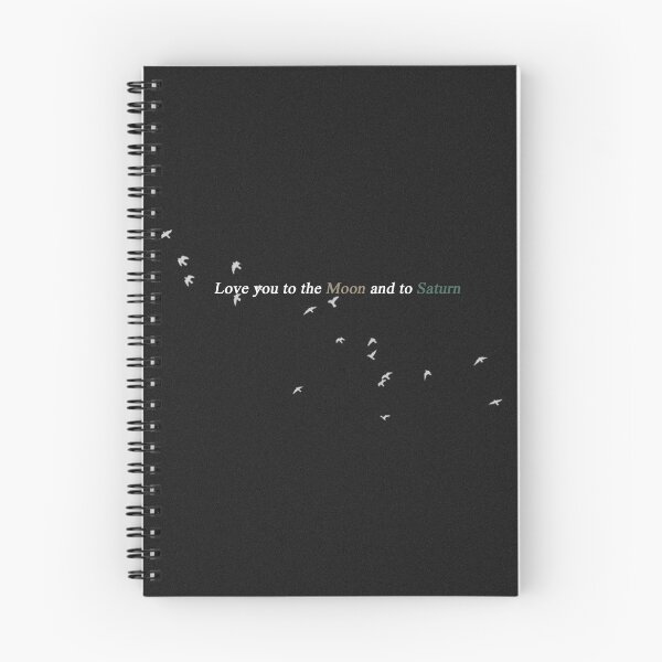 Item preview, a la luna y a Saturno; designed and sold by queenoftheashes.