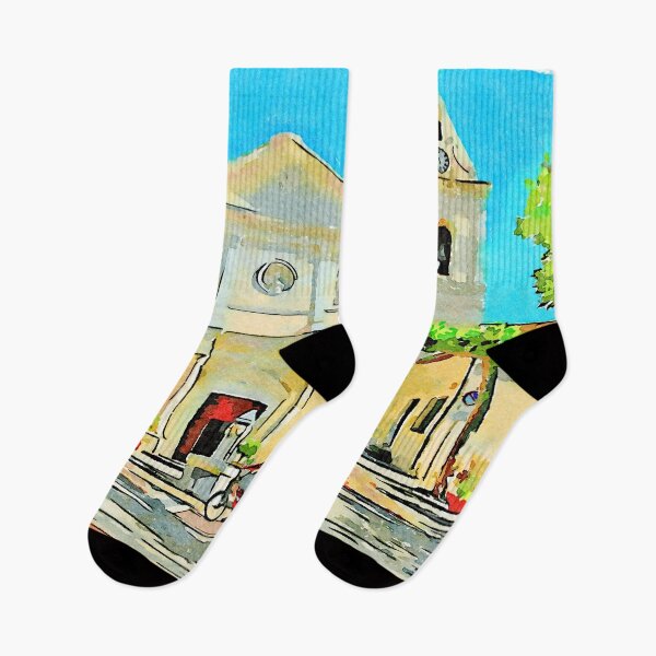 Item preview, Child cycling in the square of the church of Tortora designed and sold by Giuseppe Cocco.