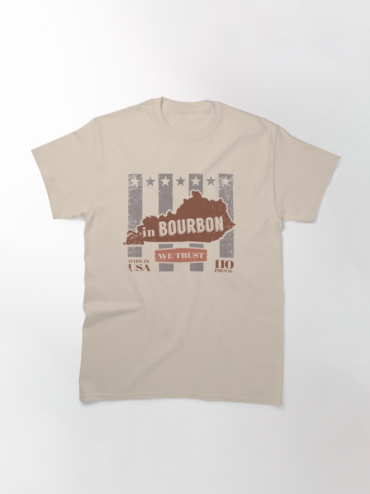 In Bourbon We Trust (warm tone) | Classic T-Shirt