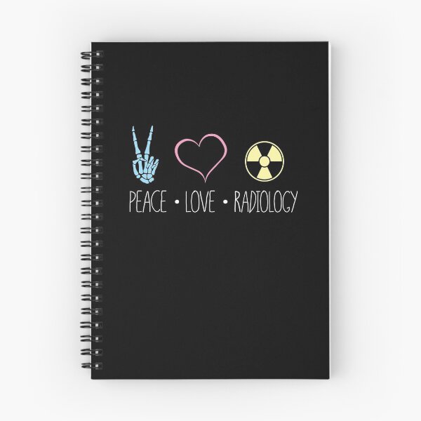 Item preview, Peace Love Radiology designed and sold by GriffsGraphix.