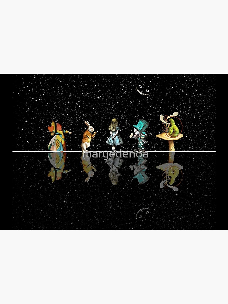 Wonderland Starry Night - Alice In Wonderland by maryedenoa