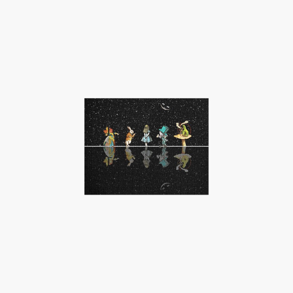 Wonderland Starry Night - Alice In Wonderland Jigsaw Puzzle