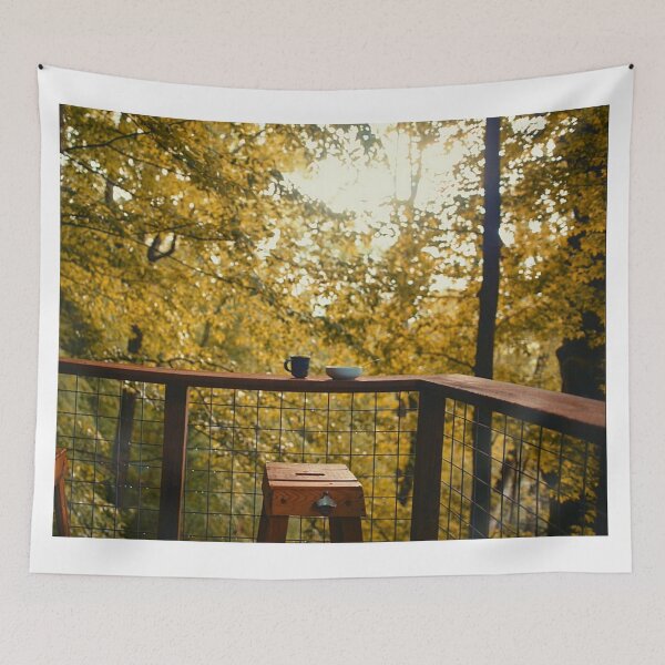 Item preview, Balcony in forest designed and sold by ahmadshalqeh.