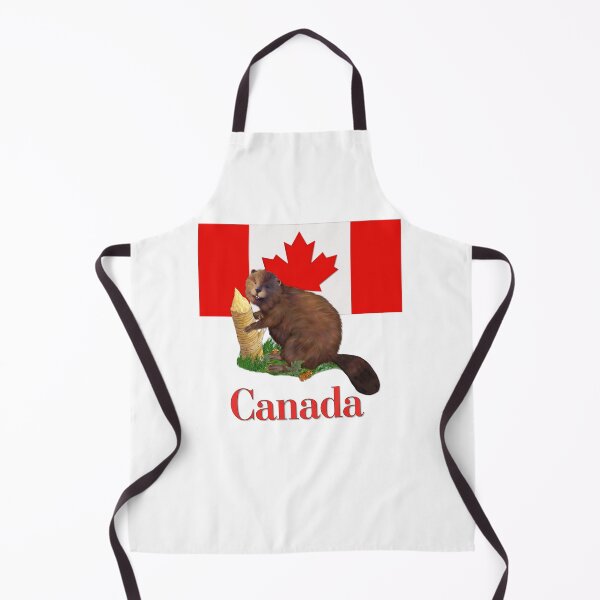 Item preview, Canadian Flag and Beaver designed and sold by SpiceTree.