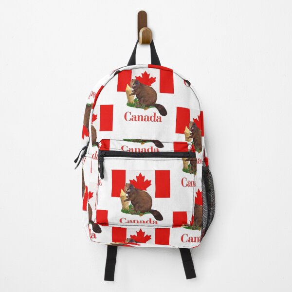 Item preview, Canadian Flag and Beaver designed and sold by SpiceTree.