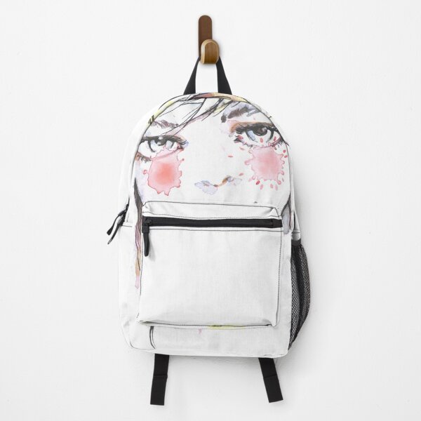 Item preview, Watercolor girl sweet face designed and sold by moniquevansteen.