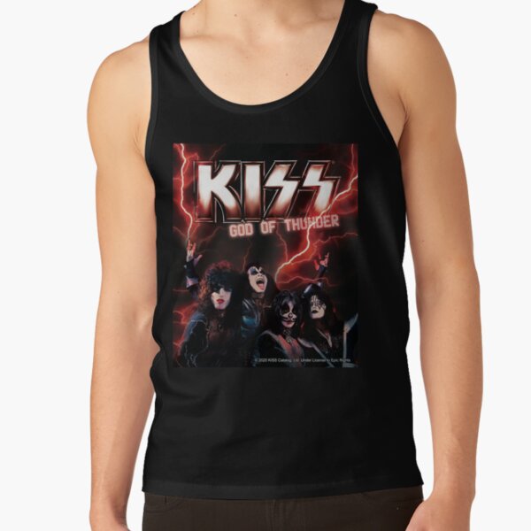 KISS ® The Band - Pink, Black and White Version Tank Top for Sale