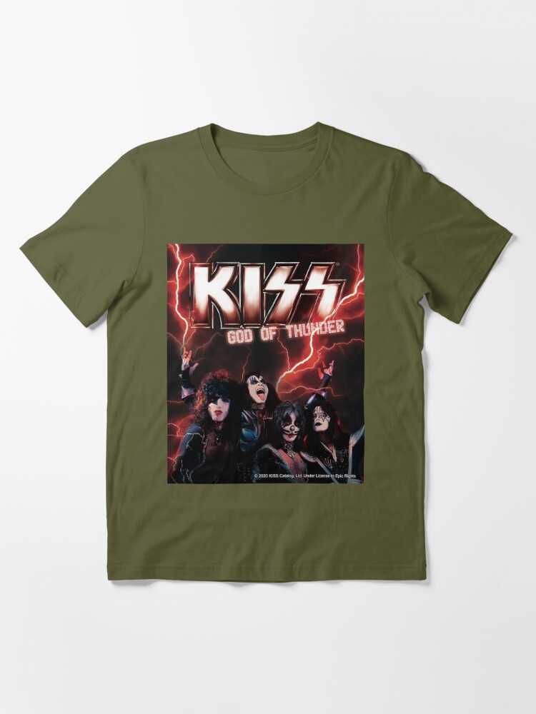 KISS rock band music T-Shirt - Redbubble God Of by musmus76 | for Sale Thunder\