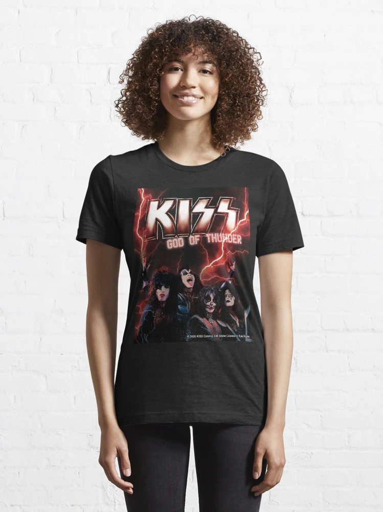 KISS rock band music God Of Thunder Essential T Shirt for Sale by musmus76 Redbubble