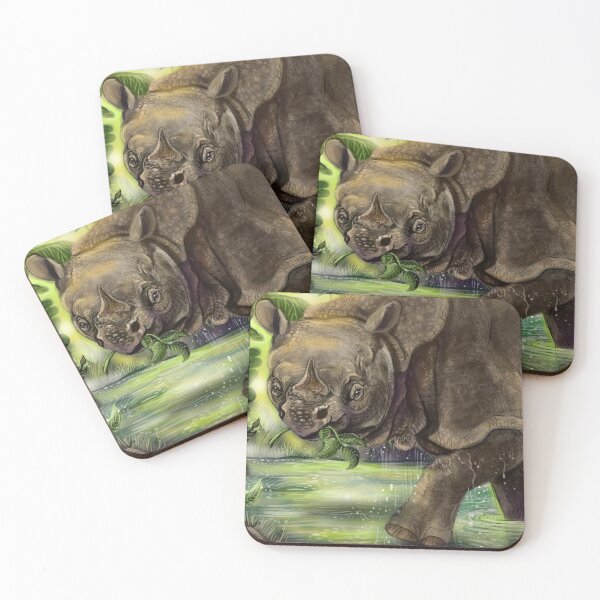 Item preview, Endangered Animal Javan Rhino designed and sold by Shadowind.