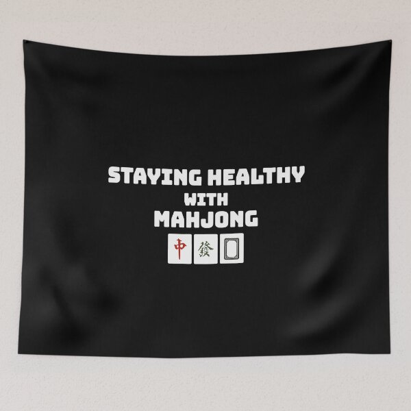 Item preview, Staying Healthy with Mahjong designed and sold by thestreetslocal.
