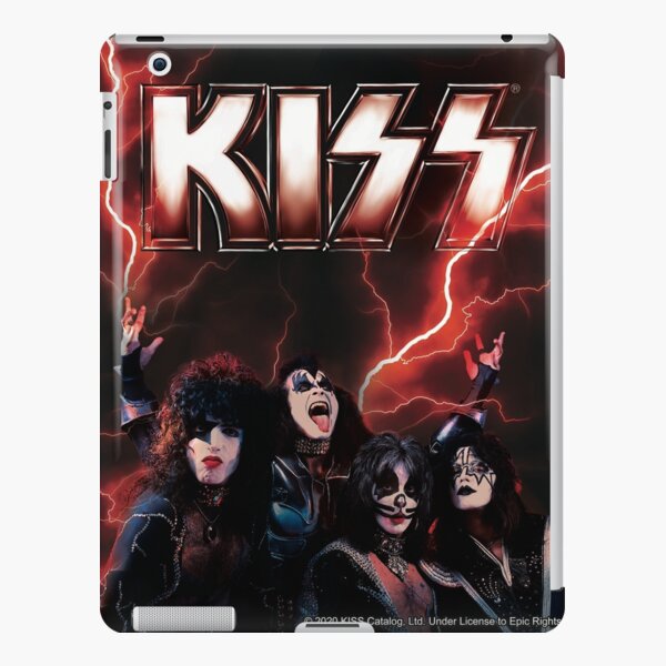 KISS rock band music - Red Lightning iPad Snap Case