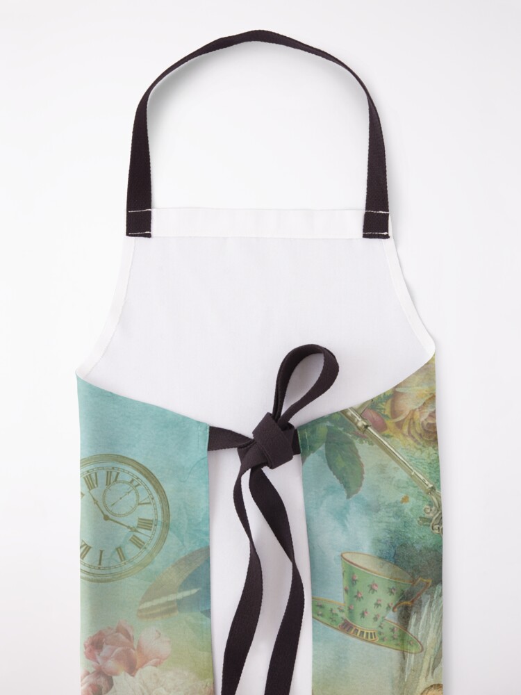 Alternate view of Wonderland - Bonkers Quote- Alice in Wonderland Apron