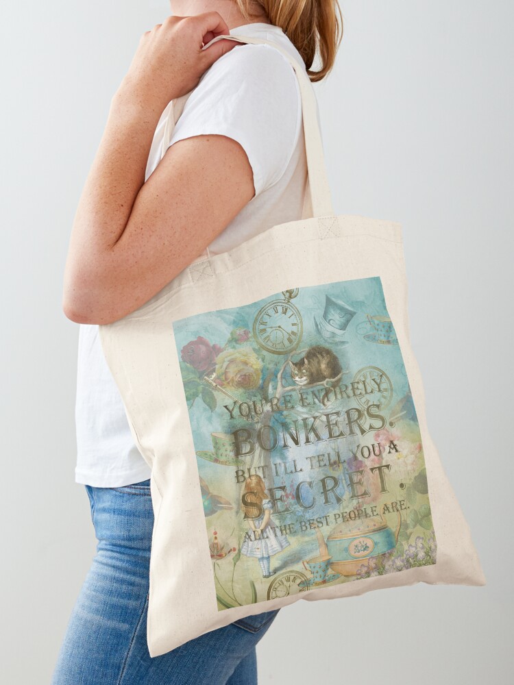 Alice In Wonderland tote, Alice in Wonderland Bag, Disney bag, bag