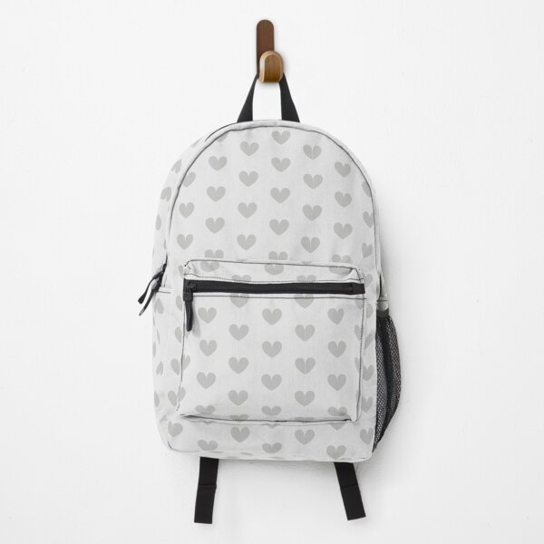 Item preview, Cute Light Grey Heart Polka Dot Pattern designed and sold by PrintAngels.