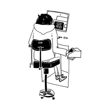 Artwork thumbnail, Computer guy by defuma
