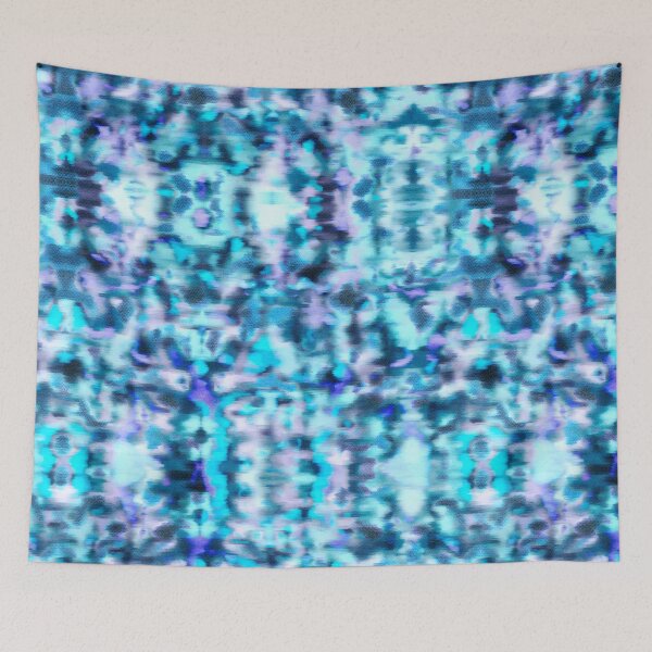 Item preview, Abalone Abstract in Aqua and Purple with Texture designed and sold by micklyn.