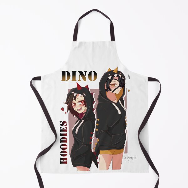 Item preview, C Ruby x Cinder dino hoodies v1 designed and sold by Shian-io.