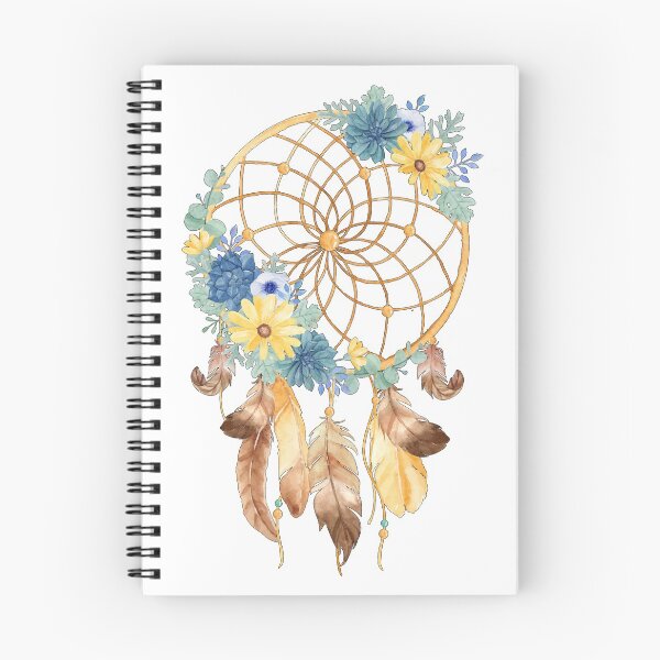 Item preview, Golden Dream Catcher With The Flowers designed and sold by JTS STORE.