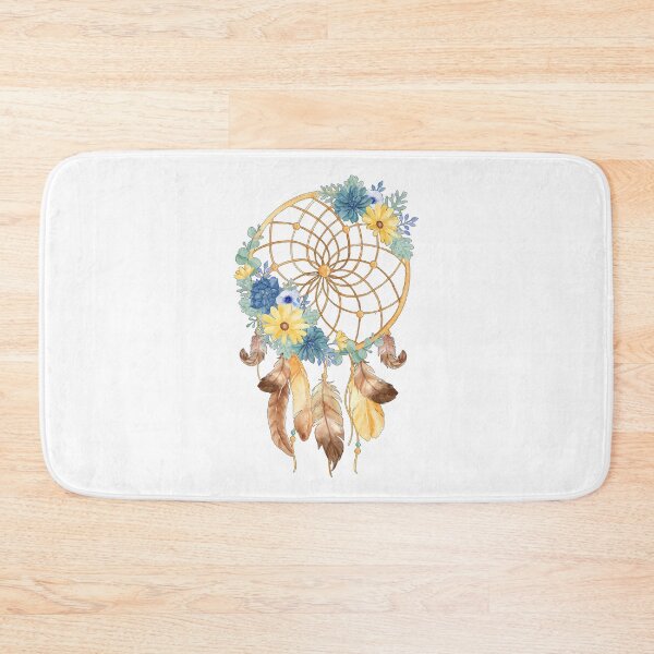 Item preview, Golden Dream Catcher With The Flowers designed and sold by JTS STORE.