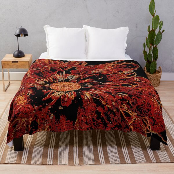 Item preview, Cosmic Flower Eruption in Orange designed and sold by Brenda Moszer.