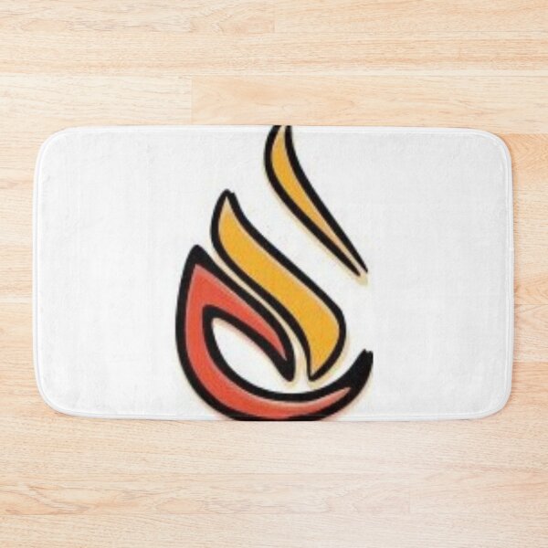 Item preview, Orange and Red 2D Flame designed and sold by BrownerBourne Clothing And Accessories.