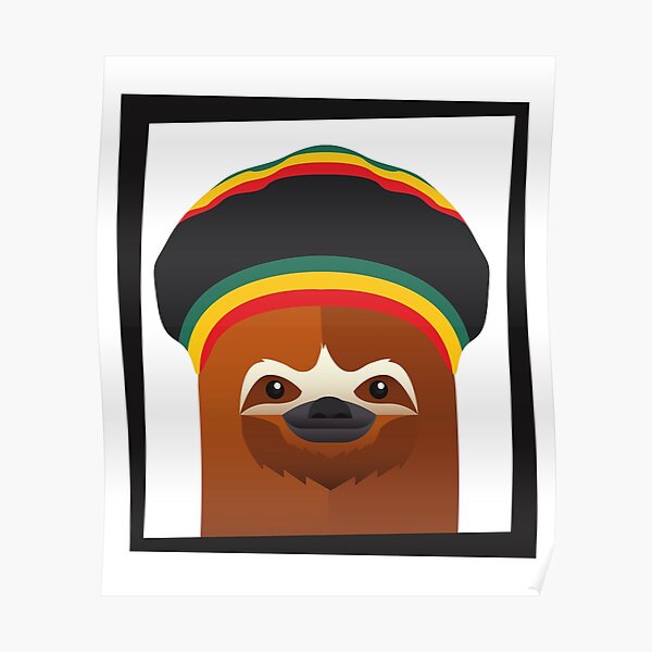 Posters Sur Le Theme Rasta Hat Redbubble