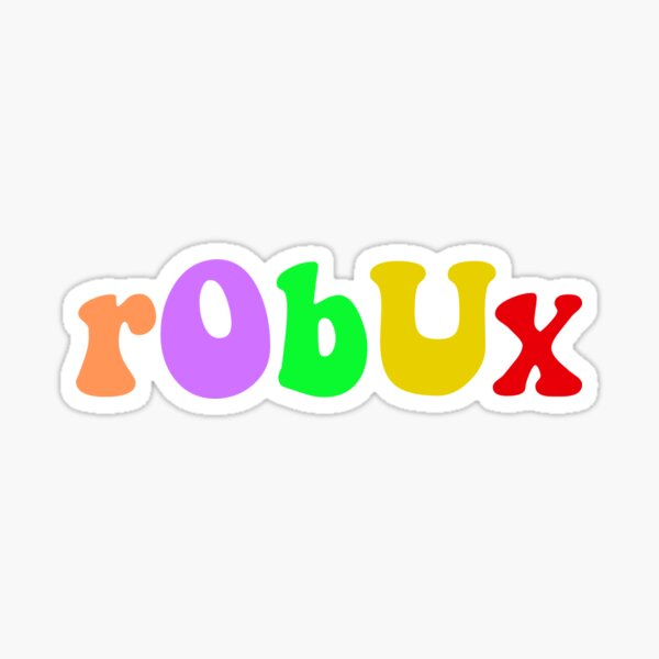Robux Stickers Redbubble - robux de com
