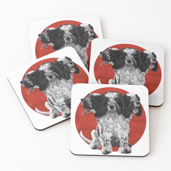 Item preview, Cerberus, three-headed cocker spaniel dog designed and sold by CharlieCreature.