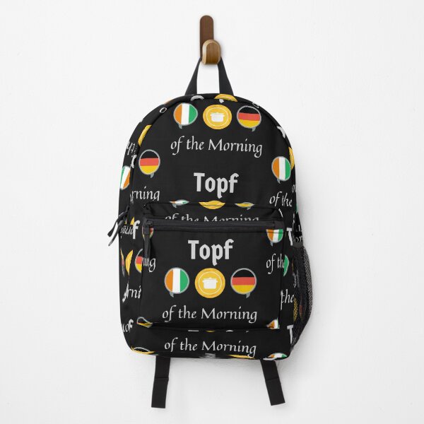 Item preview, Top of the Morning Topf is pan auf Deustch Funny German Irish Pun designed and sold by Time4German.